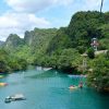 Tour tắm bùn Hang Tối– Đu Dây Zipline sông Chày, chèo Kayak